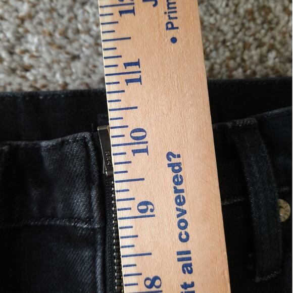 Lucky Brand Bridgette Y2K Zip High Rise Crop Mini Boot size 6/28R - Picture 13 of 15